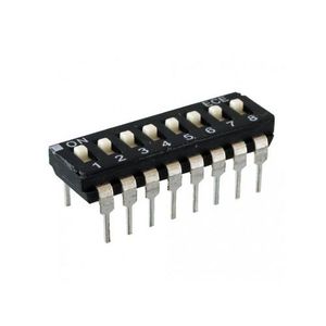 Paquete de 10 interruptores DIP de 10 vías para proyectos electrónicos y placas de circuitos - Product Image 1