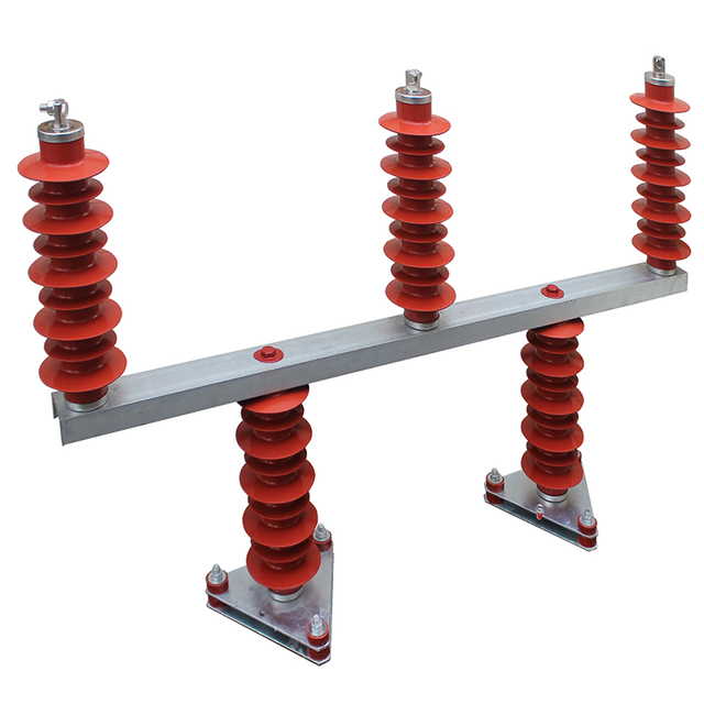 TBP-B/C-35kV Outdoor Three-phase Five-column Combined Overvoltage Protector High Voltage Surge Arrester Silicone Rubber