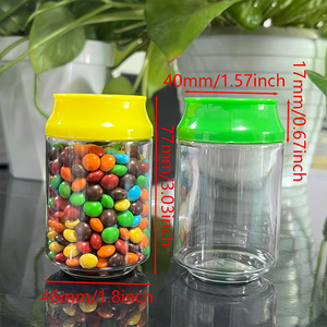 Multi Design 3.5g Durable Plastic Soda Can Shaped Candy/Snack Packaging Colorful Screw Lid Jar with 8th Display Boxes - Product Image 5