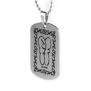 Factory Plated Stainless Steel <b>Pet</b> <b>Blank</b> ID Tag Anti Loss for Dog Pendant Silk Screen Printing Custom Color Customized Sizes - Product Image 5