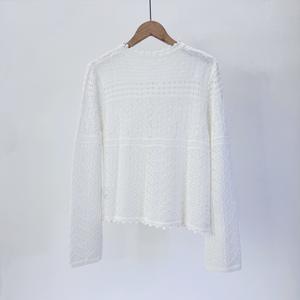 Vêtements de créateur Marques célèbres pour femmes Pull tricoté à manches longues en jacquard de style français Ecran solaire à la mode - Product Image 2