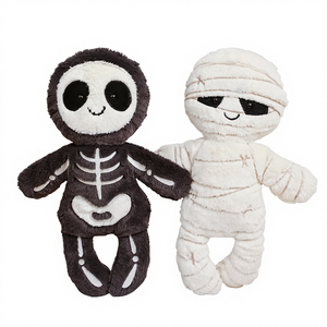 Nuova Bambola di Peluche a Forma di Teschio e Mummia con Imbottitura in Cotone PP per Halloween, per <span class=keywords><strong>Bambini</strong></span> 7-14 Anni, Unisex, Accessori per Feste - Product Image 1