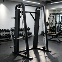 Machine Smith multifonctionnelle XINRUI pour la musculation et l'entraînement de force, adaptée aux hommes et aux femmes