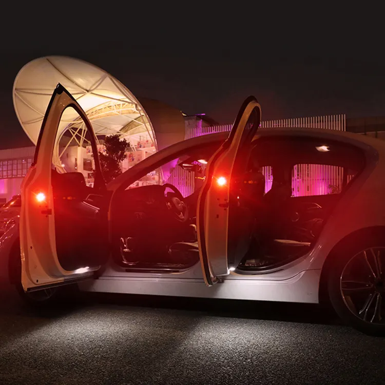 Feu universel LED anticollision pour porte de voiture, sonde de sécurité, lumières stroboscopiques magnétiques, alarme, éclairage de Parking, 23 cm