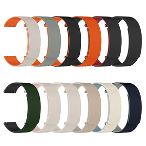 Correa magnética de silicona de liberación rápida Chungming de 18mm para <span class=keywords><strong>Garmin</strong></span> Venu <span class=keywords><strong>3S</strong></span> 2s Vivoactive 2017 <span class=keywords><strong>Vivomove</strong></span> <span class=keywords><strong>3s</strong></span> Forerunner 255s 265S - Product Image 1