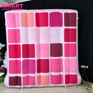 <span class=keywords><strong>Mur</strong></span> <span class=keywords><strong>gonflable</strong></span> rose pour photomaton, idéal pour la promotion d'événements, <span class=keywords><strong>ballon</strong></span> mural palette de fards à paupières pour idées de fêtes beauté - Product Image 5