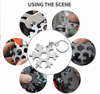 GHK Hot Promotion Survival MultiTool Card Gadget edc en acier inoxydable