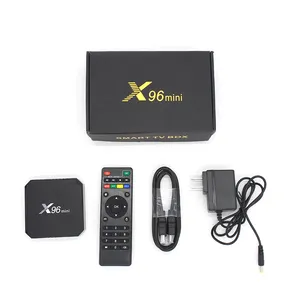 Chipset Updated Factory Price S905W2 Android 11 X96mini Android Set Top Tv Box 1/2/8/16Gb 2.4Ghz/5.8 Dual Wifi 4K Android Box Tv
