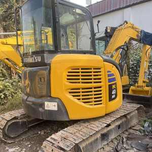 Excavadora Komatsu PC40MR de 4 Toneladas con Giro de Cola Cero, Radio Trasero de 980 mm y Giro de Pluma para Construcción Urbana y Demolición en Interiores - Product Image 2