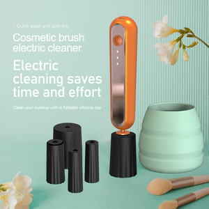 Limpiador de brochas de maquillaje de silicona, recargable, profesional, limpieza profunda, eléctrico - Product Image 2