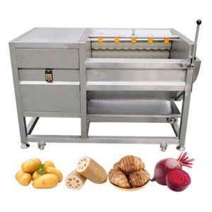Rodillo Cepillador <span class=keywords><strong>de</strong></span> Acero Inoxidable, Pelador Industrial <span class=keywords><strong>de</strong></span> Patatas, Máquina <span class=keywords><strong>de</strong></span> Lavado y Pelado <span class=keywords><strong>de</strong></span> Frutas y Verduras para Patatas, Zanahorias y Remolachas - Product Image 6