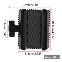Adaptateur de trépied universel en aluminium, pince de précision pour la chasse et le tir, support de tir, pince de selle