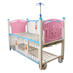 Camas manuales de 2 funciones para cuidado de pacientes, hospital de bebé, hospital infantil - Product Image 5