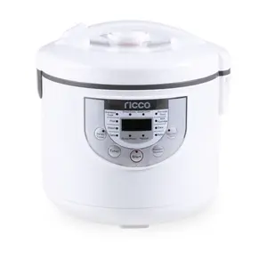 Olla Eléctrica Multifuncional Digital <span class=keywords><strong>Ricco</strong></span> de Alta Calidad, 700W, 1.8 Litros, para Cocinar Arroz - Product Image 1