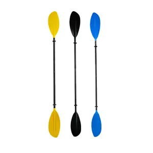 Chống Twist 4 Piece Tùy Chỉnh Màu Sắc Siêu Nhẹ Điều Chỉnh Nhôm Trục Kayak Mái Chèo