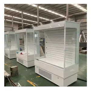 vegetable display refrigeration display cabinet open cooler dairy products commercial refrigeration