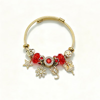 Gelang Zodiak Bintang Peri Lapis Emas Anti Air dari Baja Tahan Karat, Produk Terlaris Tiktok Fanhua Jewelry