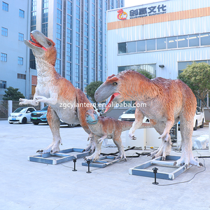 卸売カスタマイズ可能な等身大アニマトロニクスナヌクサウルス恐竜-リアルな動きをする北極恐竜モデル金属部品公共 - Product Image 4