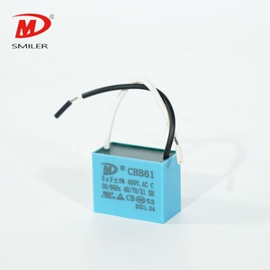 Capacitância do ar condicionado do ventilador Cbb60 Cbb61 China Origem 1.2/1.5/1.8/2/2.5/3/<span class=keywords><strong>4</strong></span>/6UF Capacitores Cbb61 2uf Capacitor Cbb61 450v - Product Image 6