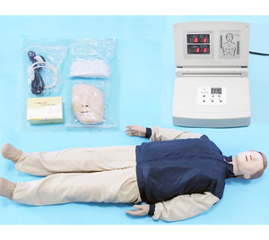 หุ่นจำลองการฝึกอบรมการทำ CPR สำหรับผู้ใหญ่แบบเต็มตัว BIX-CPR480 ขายดี อุปกรณ์การเรียนการสอนด้านวิทยาศาสตร์การแพทย์ อุปกรณ์ฝึกอบรมการทำ CPR แบบจำลองการทำ CPR - Product Image 2