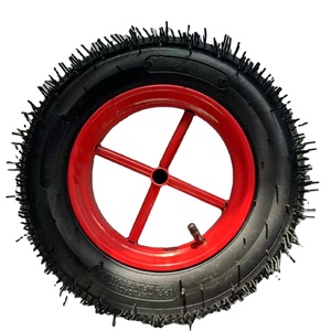 Chất lượng mạnh mẽ 3.50 8PR khí nén lốp 15 inch không khí xe cút kít bánh xe cho giỏ hàng nặng Điều kiện Mới cho khách sạn bán lẻ Armenia - Product Image 1
