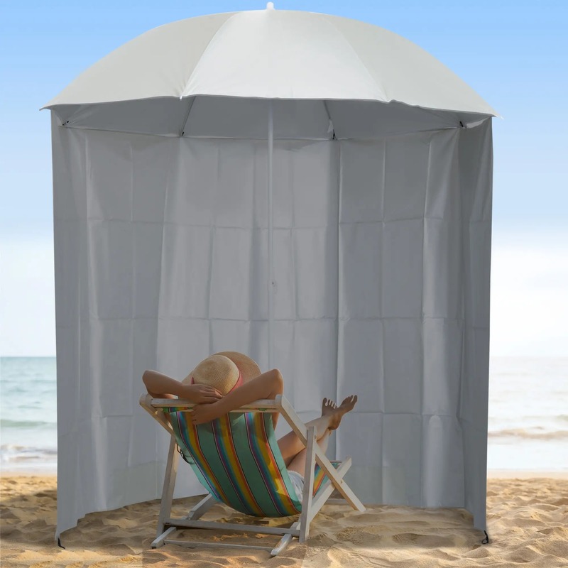 Manufacturer Customized Metal Ribs Fishing Umbrella