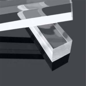 Rampe d'escalier en acrylique transparent PMMA, colonne de main courante - Product Image 5