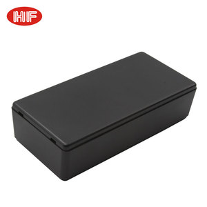 Vỏ nhựa ABS đen nhỏ, đa năng, chống nước IP54, chuyên nghiệp, tùy chỉnh cho thiết bị điện tử, hộp đựng pin dự phòng - Product Image 1