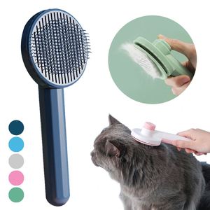 Cat <b>Brush</b> Grooming <b>Brush</b> for Cats Remove Hairs Cat Hair Remover <b>Pets</b> Hair Removal Comb Massages Particle Grooming Accessories - Product Image 1