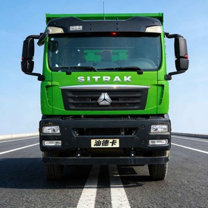 Camion à benne basculante Sino Sitrak G5 d'occasion, 440 CV, 8*4, Euro6, diesel, boîte de vitesses manuelle, camion à benne basculante de 25 tonnes à vendre - Product Image 3