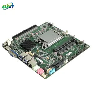 ELSKY QM6300 Lga 1700 Gaming Motherboard With Processor Alder Lake 12th 13th 14th Gen CORE I3 I5 I7 I9 H610 PCI-E X16 Graphics