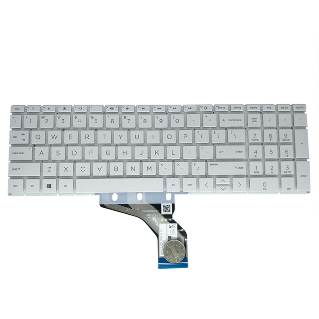 US English Laptop Keyboard for HP Pavilion 15-DA 15-DB 15-DX 15-CX 15Q-DS 15-CX 15-DK 6037B0146501 Keyboard No Backlight