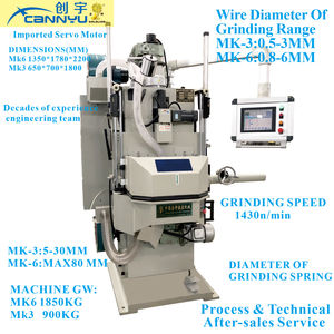 Broyeur automatique MK-6/MK-3 |   Machine à rectifier les ressorts CNC à <span class=keywords><strong>double</strong></span> disque pour ressorts de compression/torsion de précision |   Prix d'usine - Product Image 1