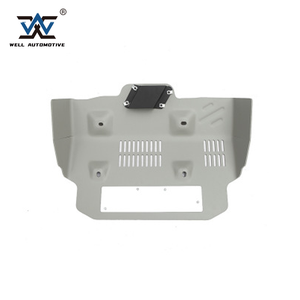 Передняя скользящая пластина из алюминиевого сплава для 4 направляющих 2014-2020 Нижняя T-RD скользящая пластина серебряных пластин - Product Image 4