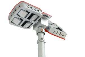 Vente d'usine 2026 : Ensemble de 8 lampes LED 100W pour camion, tour d'éclairage télescopique de 5 mètres, pour lutte contre les incendies et urgences, alimentation CC - Product Image 2