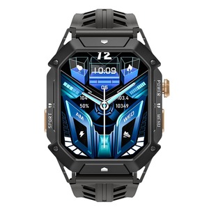 Oukitel BT80 Smartwatch Sportivo con Display AMOLED da <span class=keywords><strong>2</strong></span>,13 Pollici, Impermeabile <span class=keywords><strong>2</strong></span> ATM, Monitoraggio della Salute, Chiamate BT, Bussola, Batteria da 1000mAh - Product Image 3