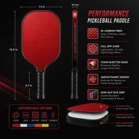 Amortisseur en silicone robuste de qualité professionnelle pour raquette de pickleball, surface à haute granulométrie, qualité supérieure, 16 mm