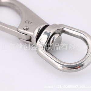 Gancho Giratorio de Acero Inoxidable Pulido para Uso Industrial General - Product Image 4