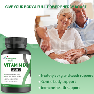 Suplemento de Vitamina D3 <span class=keywords><strong>Natural</strong></span> de Marca Propia, Mejora la Inmunidad y los Huesos, Cápsulas de Vitamina <span class=keywords><strong>D</strong></span> al por Mayor OEM - Product Image 2