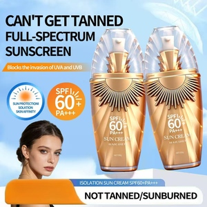 CUSTOM LOGO LOW MOQ Whitening <b>Sunscreen</b> SPF50+PA+++ Summer Refreshing Non-greasy Sweatproof UV Protection Lotion Sun Screen Face - Product Image 4