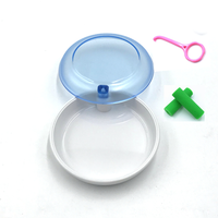 Outil de retrait d'aligneurs orthodontiques invisibles en plastique coloré, emballage individuel