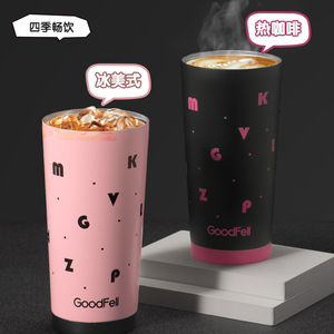 GoodFell Insulated Water Bottle 500Ml Ceramic Inner Liner Portable For Women Students Office Outdoor Use - Product Image 2