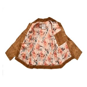 Оптовая продажа, OEM, Высококачественная холщовая куртка в американском стиле ретро, коричневая модная мужская гоночная куртка - Product Image 4