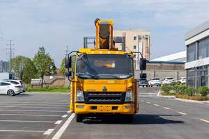 รถกระเช้าติดตั้งบนรถบรรทุกดีเซล HOWO ใหม่ ยกสูง 33 เมตร มาตรฐานไอเสียยูโร 3 และเครื่องยนต์ <150 แรงม้า - Product Image 2