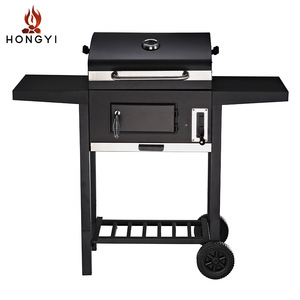 Barbecue portable Hongyi, barbecue au charbon de bois d'extérieur avec grille, grande capacité pour usage domestique - Product Image 4