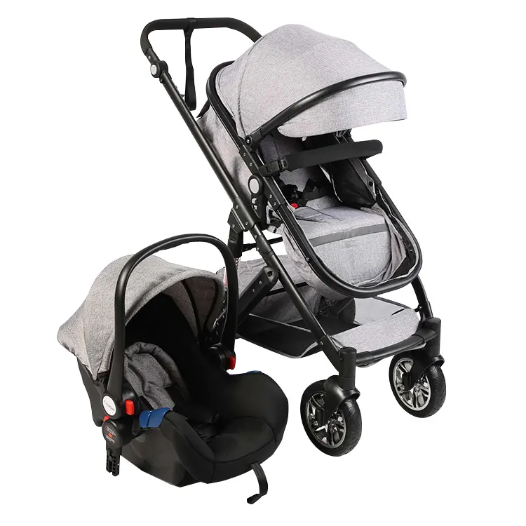 3-in-1 travel system stroller pushchair/wholeslae good stroller / carrinho de bebe folding baby stroller made in china