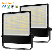 Projecteur LED extérieur 600W, garantie 5 ans, certifié CE RoHS, réflecteurs LED pour parking, stade, éclairage d'usine en aluminium