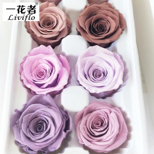Yunnan Provence Têtes de Roses Conservées Pour Toujours Rose Fleurs Immortelles en gros 4-5 cm - Product Image 4