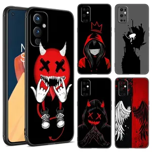 1000 + design Custom Devil Bad Boy Anime custodia per telefono a sublimazione in silicone per OnePlus 7T 8 9 10 11 Nord 2 CE3 Lite N10 N100 N20