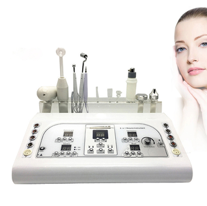 Offre Spéciale : Appareil Facial Galvanique Ultrasonique 8-en-1 avec Aspiration, Pulvérisation et Massage, Traitement Anti-Acné et Lifting du Visage, Ultrason de Cautérisation 8-en-1 - Product Image 1